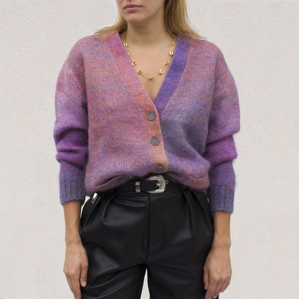 90s Oversized Cardigan - Space Dye 
