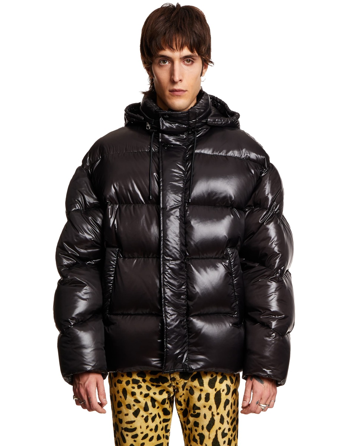 DRIES VAN NOTEN REVERSIBLE PADDED JACKET BLACK サイズＭ Dries Van Noten Padded Duvet - Black | Garmentory