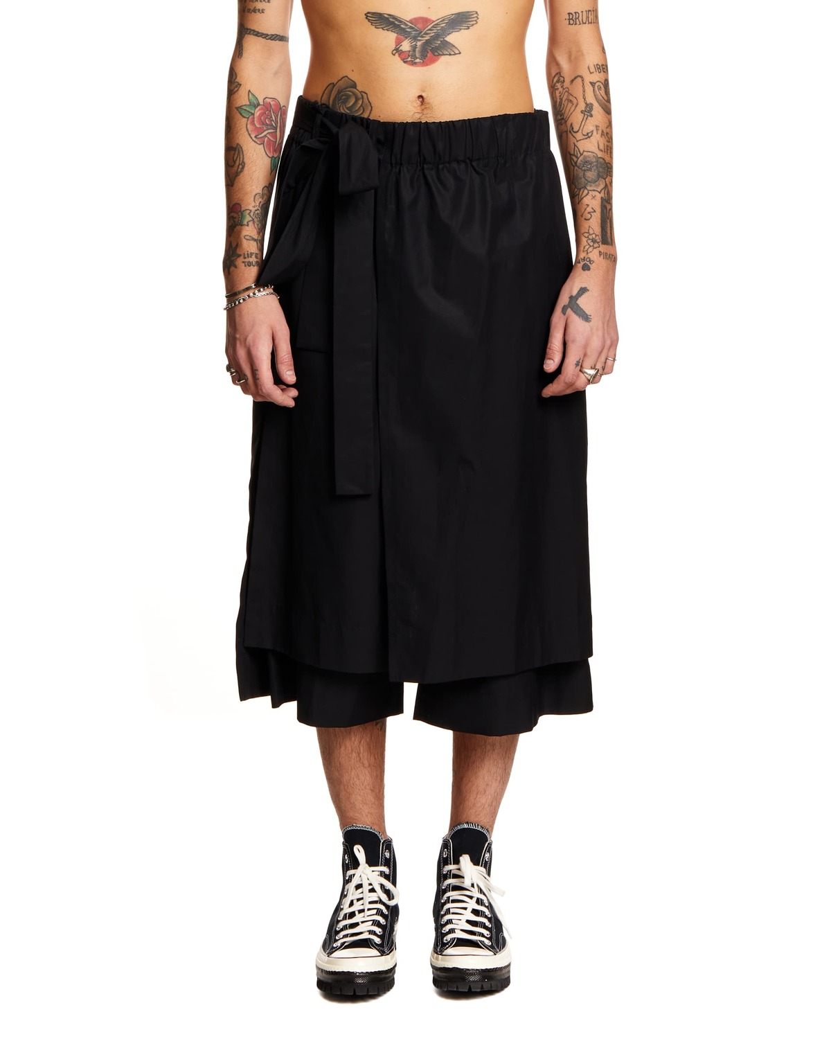Craig Green Layered Sports Shorts - black | Garmentory