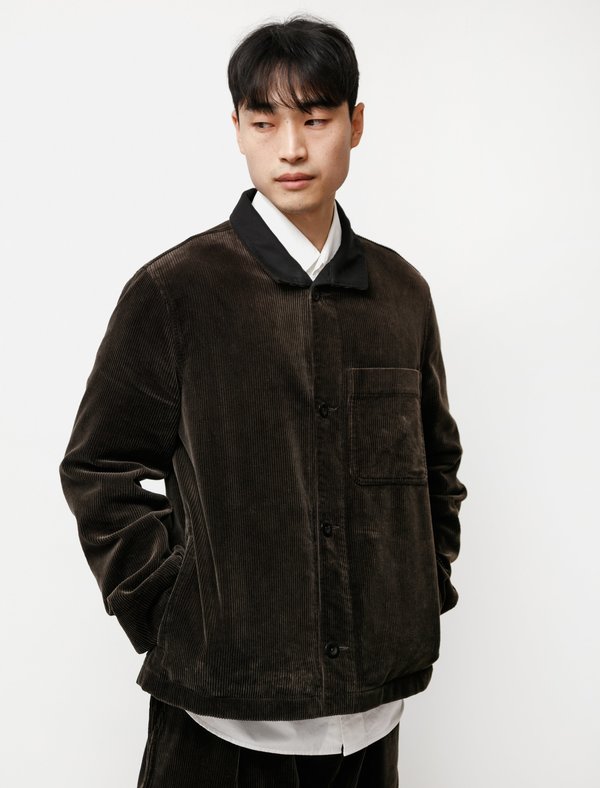 良好◎ MHL ジャケット margaret howell メンズ M Margaret Howell MHL Patch Pocket Jacket - Corduroy Mouse | Garmentory