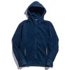 Blue Blue Japan Zip Up Indigo Dyed Hoodie Sweater - Navy - Thumbnail 1