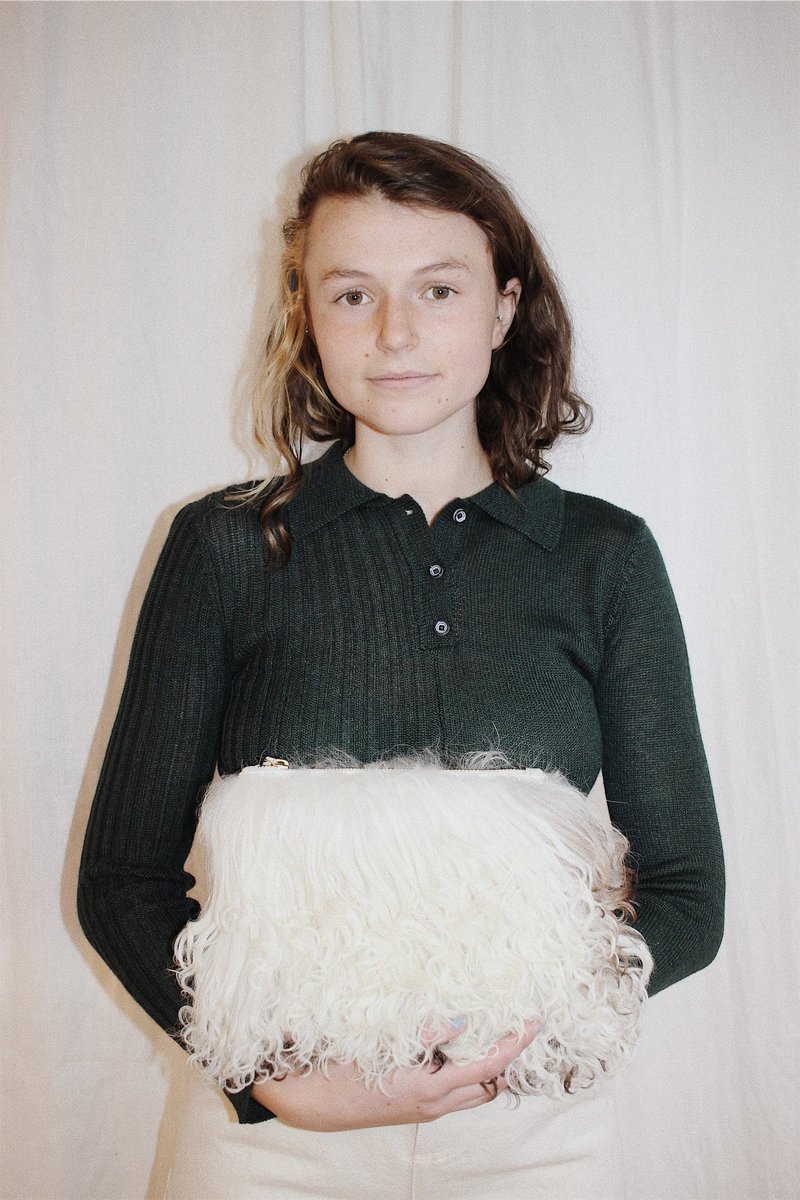 Primecut Pouch - Cream Longhair No.2