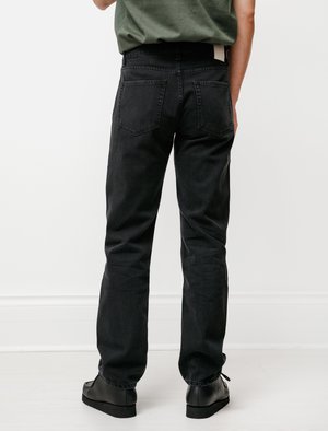 Sefr Mens Straight Cut Jeans - Rinsed Black | Garmentory