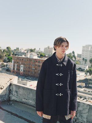 Lanvin Wool Fireman Jacket - Midnight Blue | Garmentory