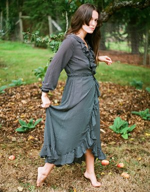 green emerald velvet dress Juno Dress in Green Floral  Ivy City Co