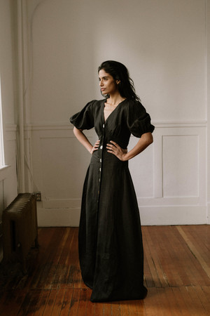Mie Havana Dress - Black | Garmentory
