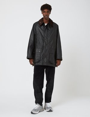 Barbour OS Beaufort Waxed Jacket - Sage | Garmentory