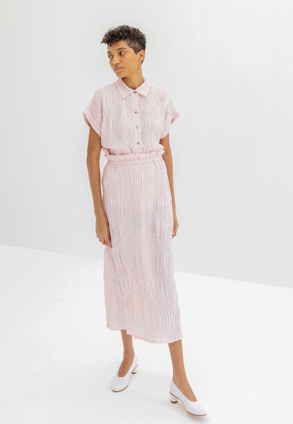 MARA HOFFMAN LANA SKIRT - PINK MARA HOFFMAN LANA SKIRT - PINK