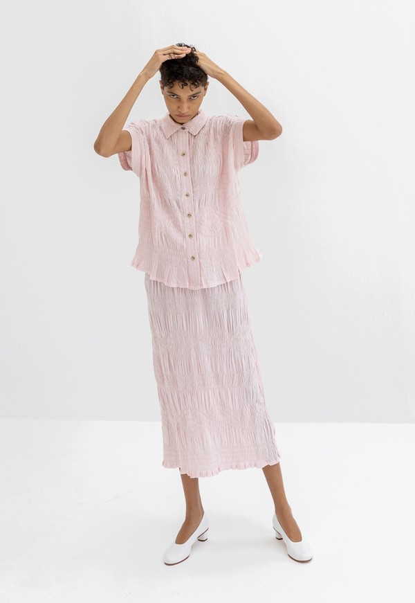 MARA HOFFMAN LANA SKIRT - PINK MARA HOFFMAN LANA SKIRT - PINK