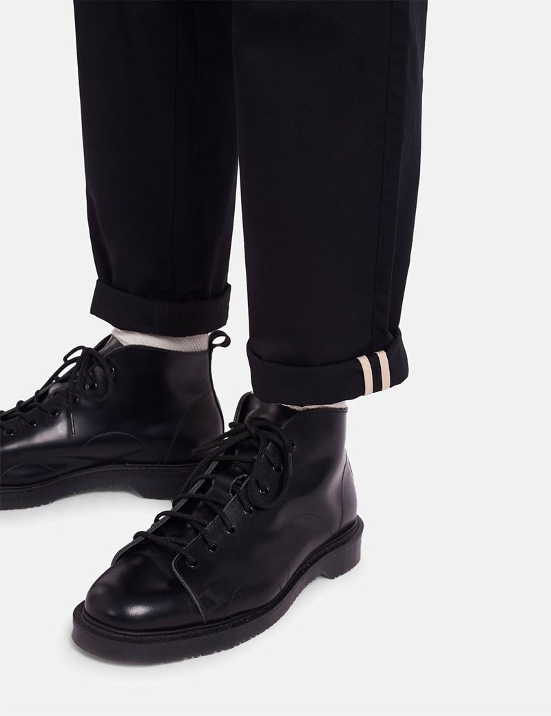 Fred Perry Classic Twill Trousers - Black | Garmentory