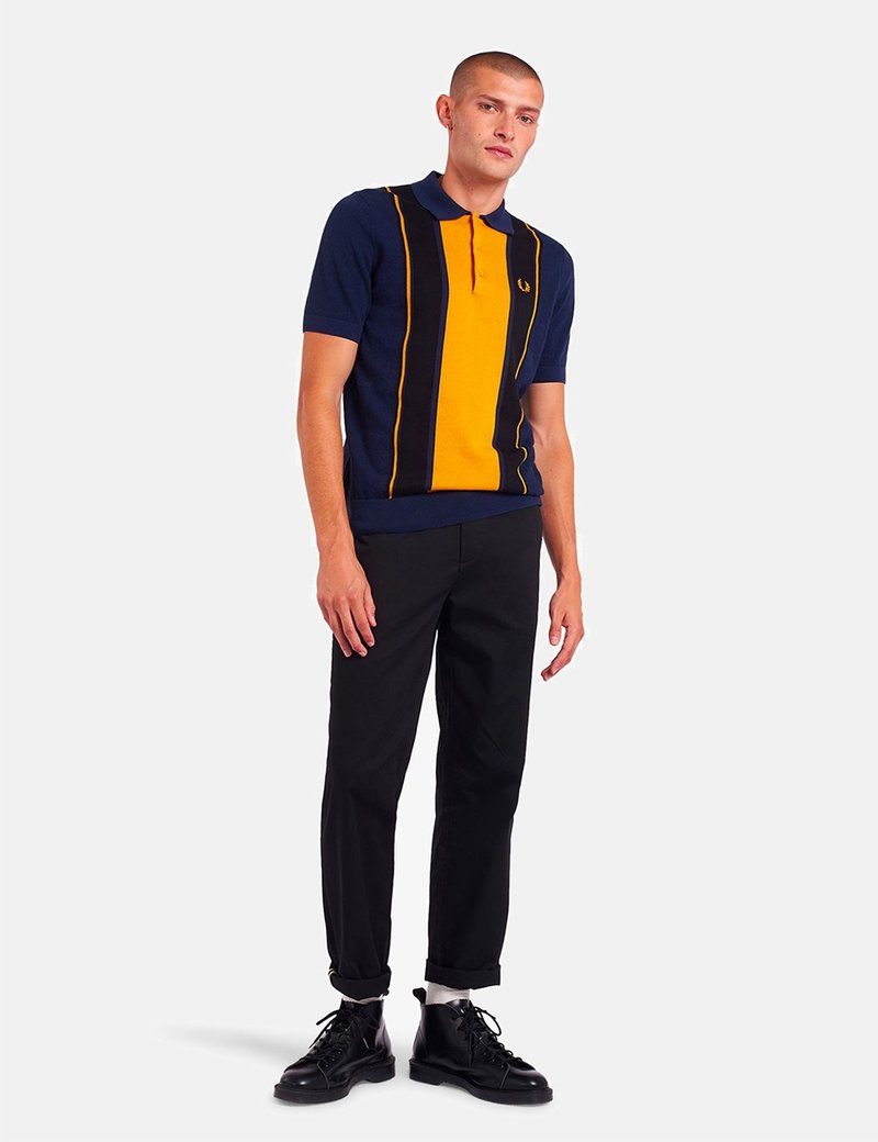 Fred Perry Classic Twill Trousers - Black | Garmentory