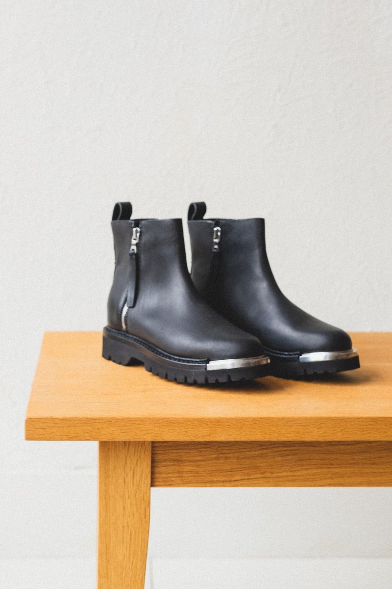 Feit Chunky Metal Zip Boot | Garmentory
