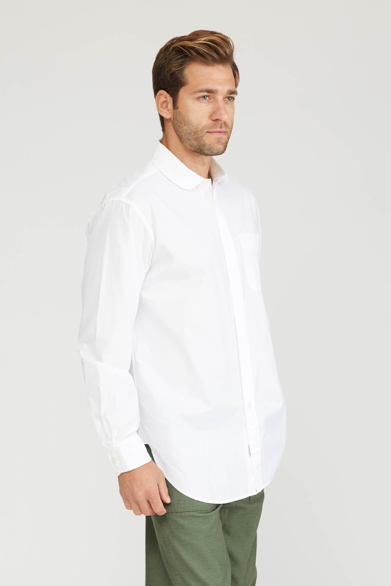 Engineered Garments 100's 2ply Broadcloth Rounded Collar Shirt