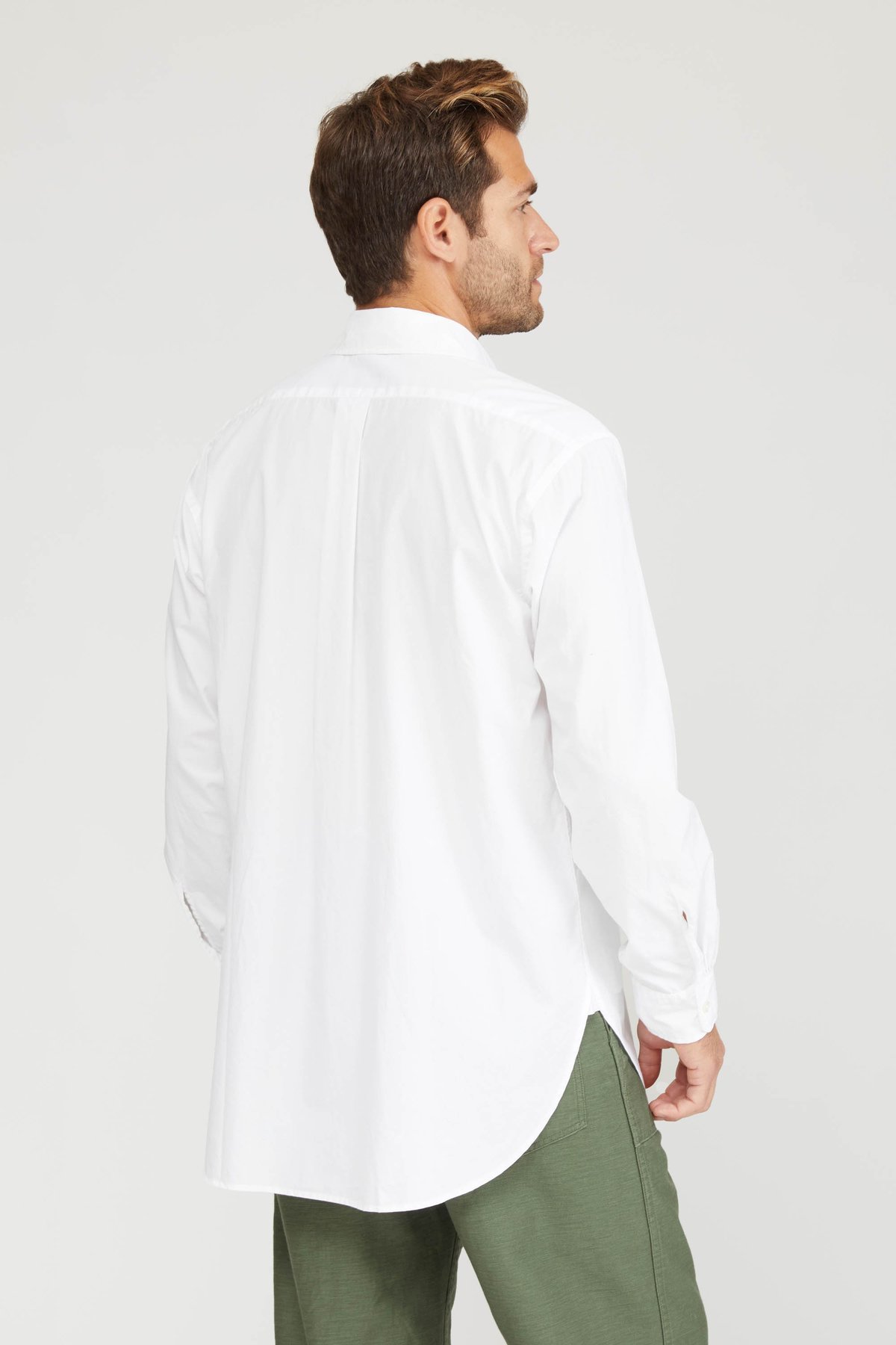 Engineered Garments 100's 2ply Broadcloth Rounded Collar Shirt