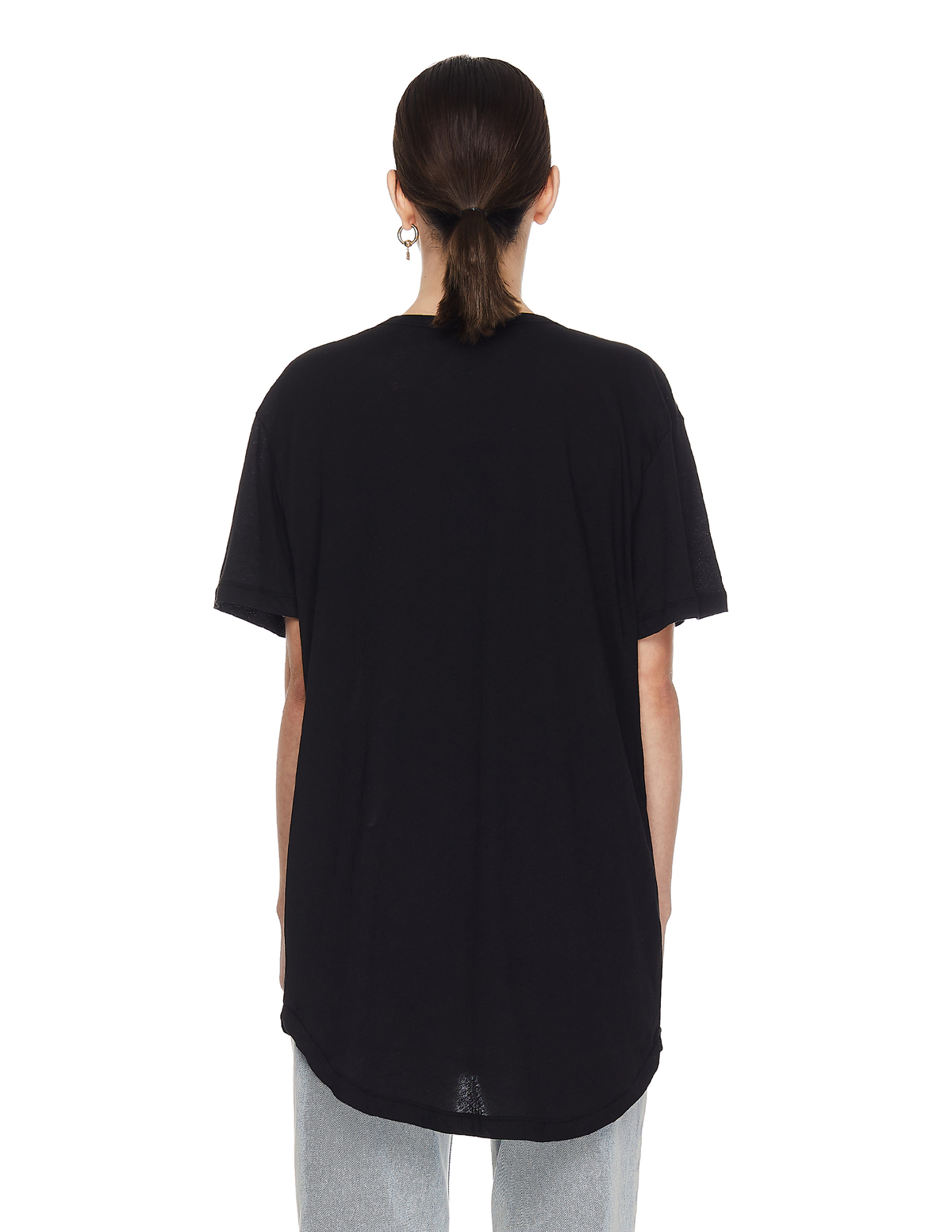 【関税込み】Ann Demeulemeester Tシャツ ANN DEMEULEMEESTER - テキストプリント 半袖 Tシャツ ”I AM RED