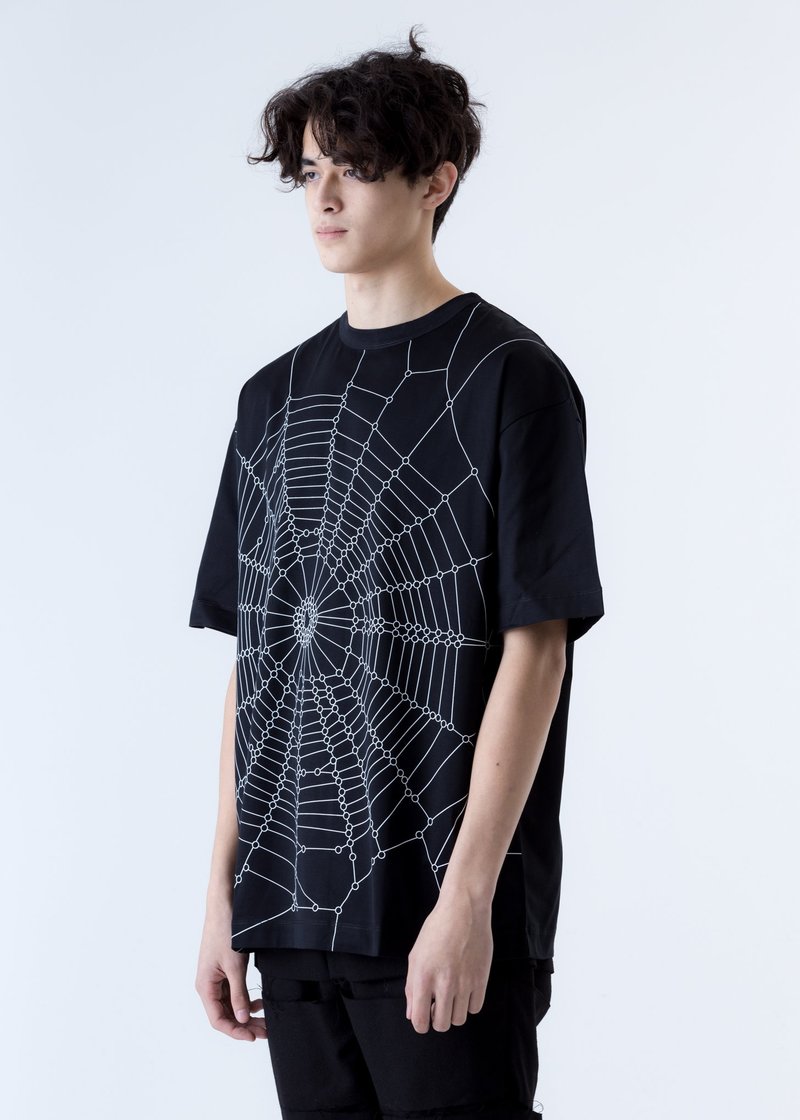 etudes Wonder Spider Web Tee Shirt - Black | Garmentory