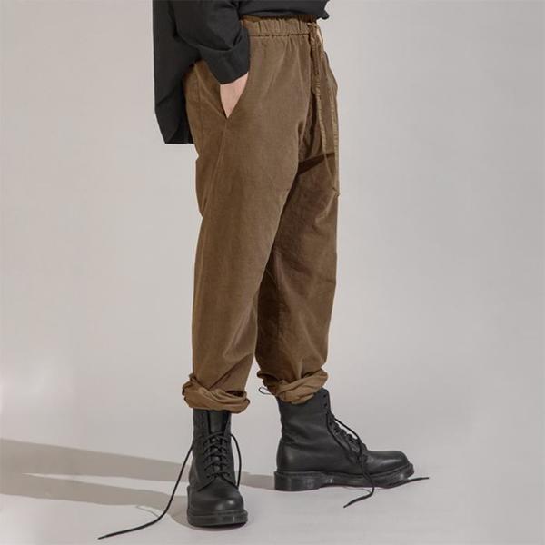 Album Di Famiglia Woman Velvet Basic Pants | Garmentory