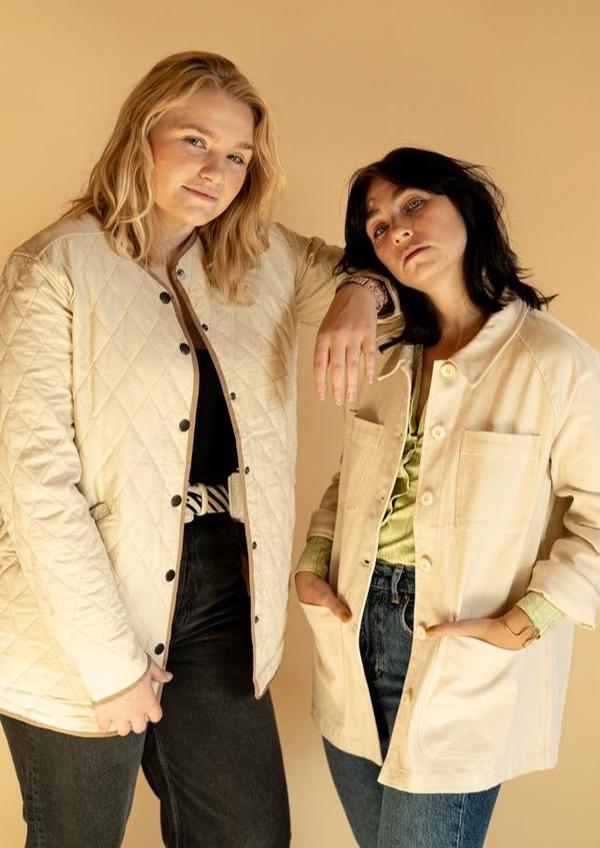 Bridge & Burn Juno Jacket - Cream Bridge & Burn Juno Jacket - Cream