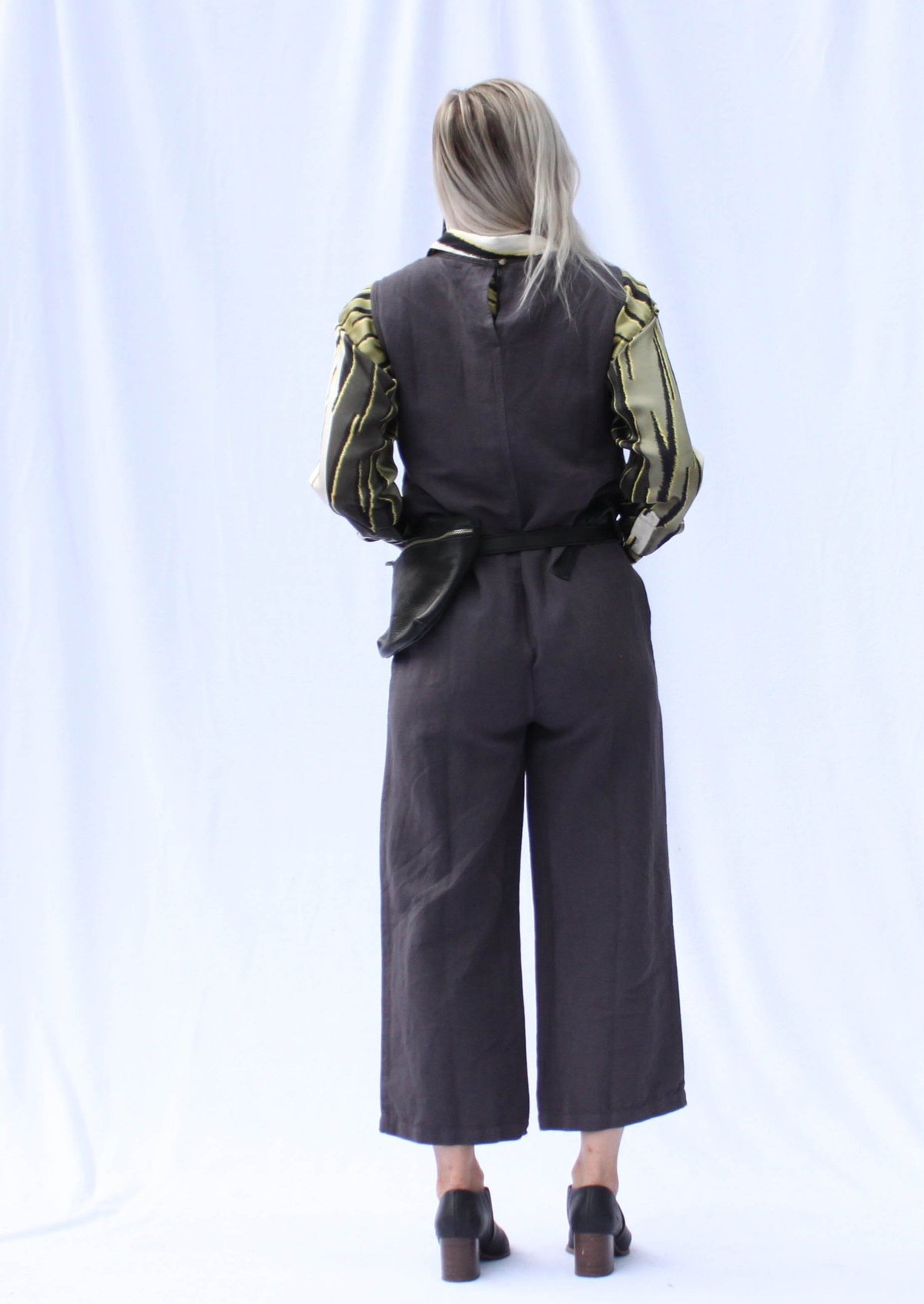 Bridge & Burn Kay Jumpsuit - Charcoal - Image 4 of 4