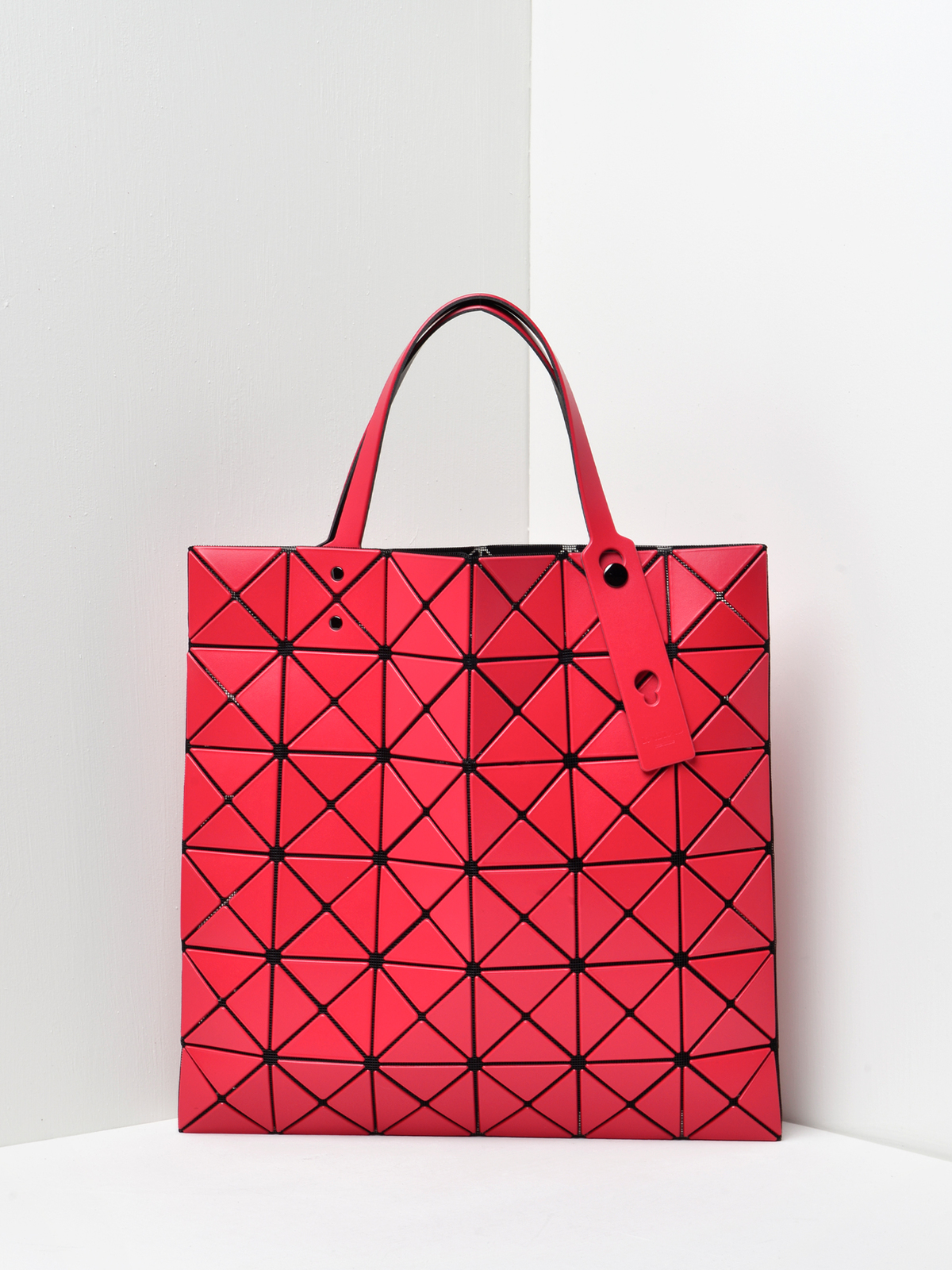 BAO BAO ISSEY MIYAKE LUCENT MATTE 2 Bag - RED | Garmentory