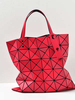 BAO BAO ISSEY MIYAKE LUCENT MATTE 2 Bag - RED BAO BAO ISSEY MIYAKE LUCENT MATTE 2 Bag - RED