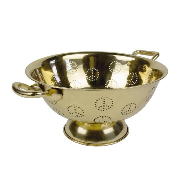 Sir/Madam Peace Colander - Brass Sir/Madam Peace Colander - Brass