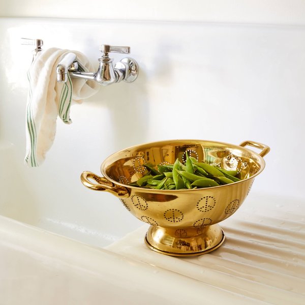 Sir/Madam Peace Colander - Brass Sir/Madam Peace Colander - Brass