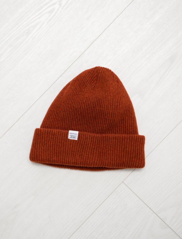 Norse Beanie - Carmine Red 