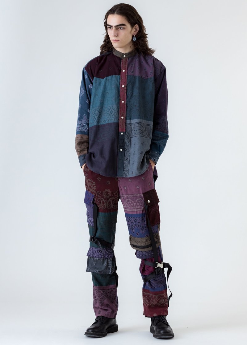 Children of the discordance ROGIC Mix Bandana Patch Work Pants 