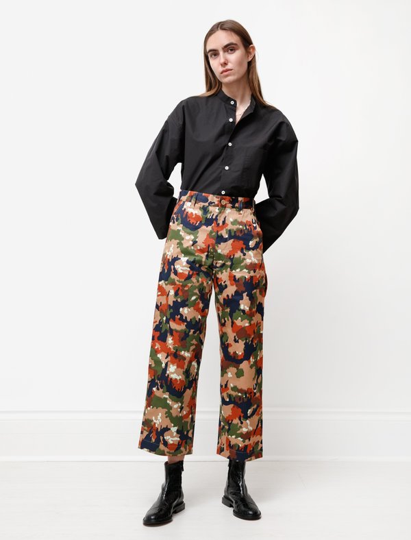 パンツ CAMIEL FORTGENS Worker pants cotton camo Camiel Fortgens Worker Pants - Camo | Garmentory