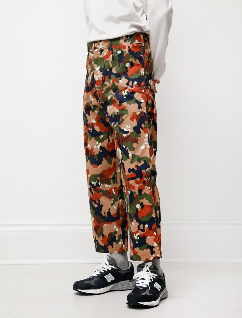 パンツ CAMIEL FORTGENS Worker pants cotton camo Camiel Fortgens Cotton Worker Pants - Camo | Garmentory