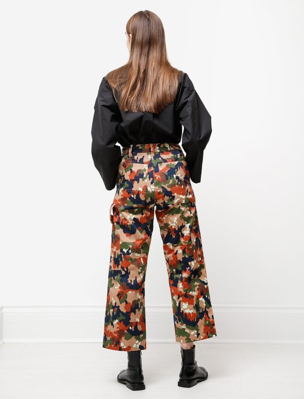 パンツ CAMIEL FORTGENS Worker pants cotton camo Camiel Fortgens Worker Pants - Camo | Garmentory