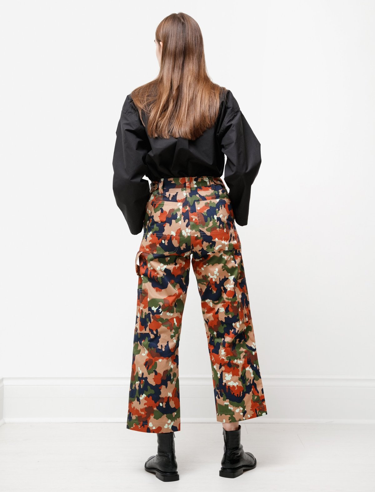 パンツ CAMIEL FORTGENS Worker pants cotton camo Camiel Fortgens Worker Pants - Camo | Garmentory