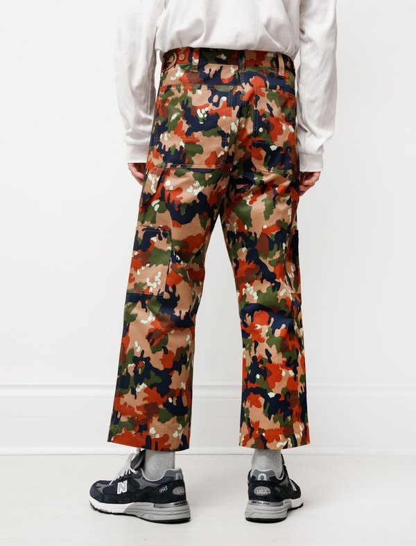 パンツ CAMIEL FORTGENS Worker pants cotton camo Camiel Fortgens Worker Pants - Camo | Garmentory