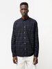 Norse Projects Anton Brushed Flannel Shirt - Navy Check - Thumbnail 1