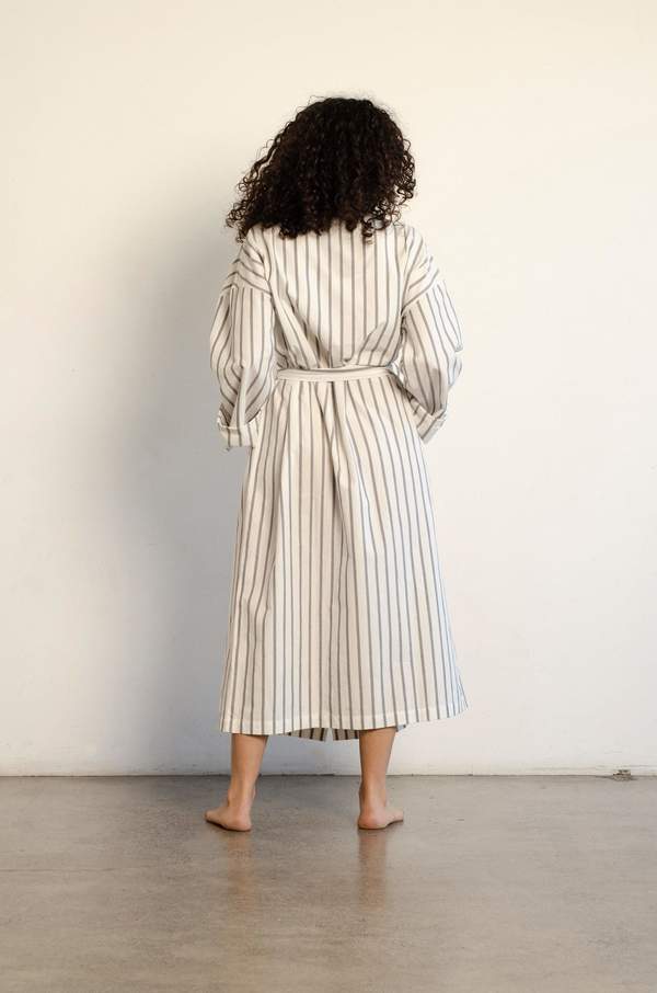 Unisex General Sleep Robe - Stripe Unisex General Sleep Robe - Stripe