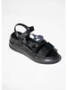 Suzanne Rae Velcro Sandal - Black - Thumbnail 5
