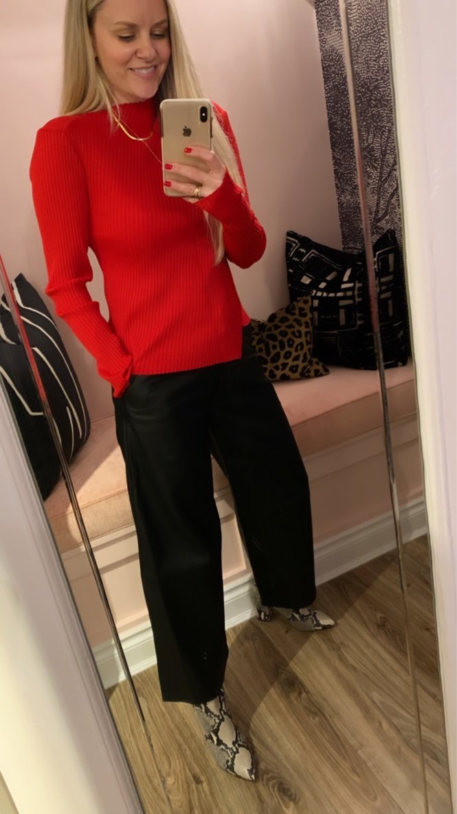 Rag \u0026 Bone Jade Ribbed Sweater with 