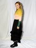 Eckhaus Latta Lapped Baby Turtleneck - Sunset - Thumbnail 4