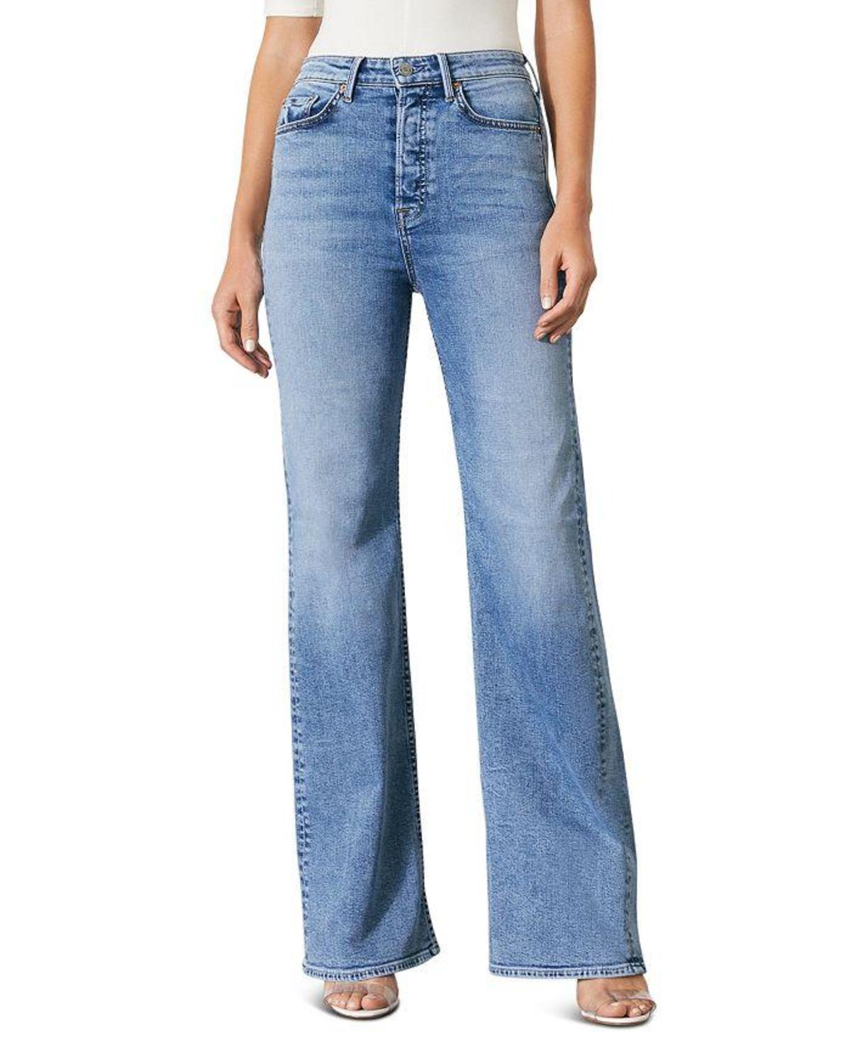 GRLFRND CARLA WIDE LEG - Denim - Image 1 of 2