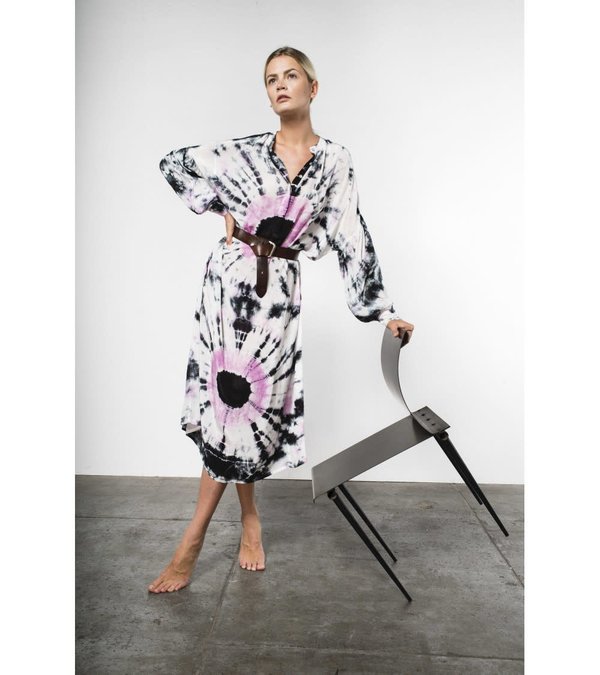 V.De.Vinster ROMY TIE DYE DRESS - PINK | Garmentory