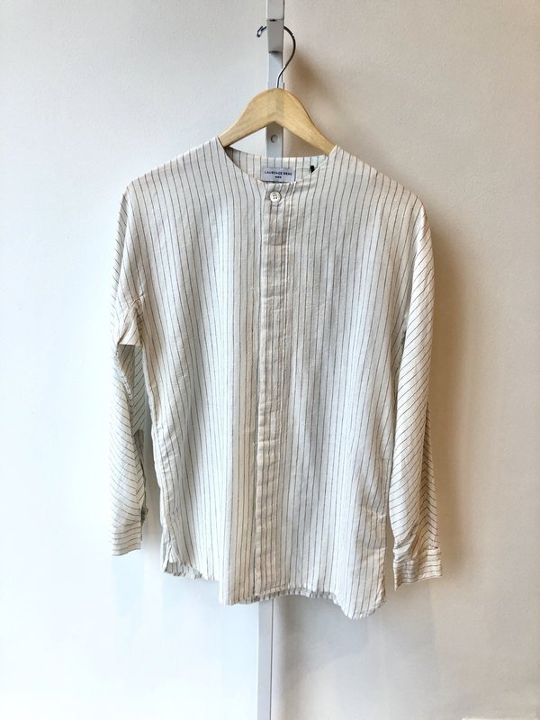 Laurence Bras School L/s Shirt - Black Stripe