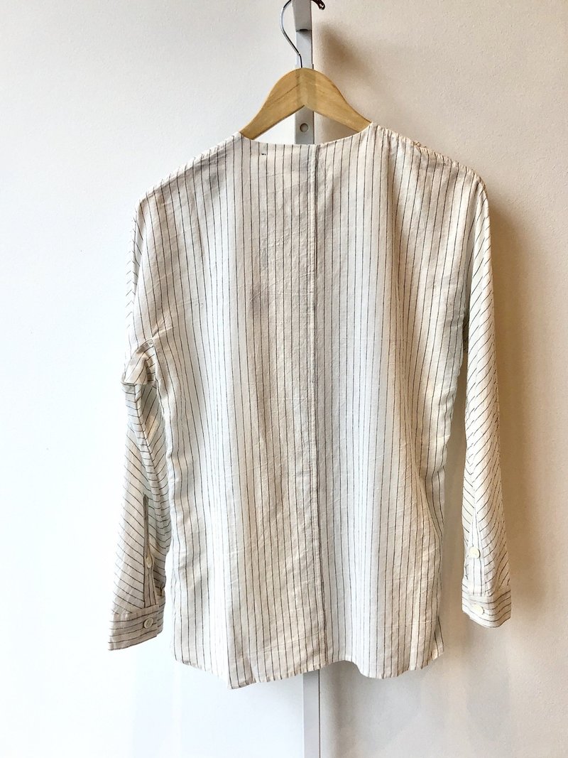 Laurence Bras School L/s Shirt - Black Stripe