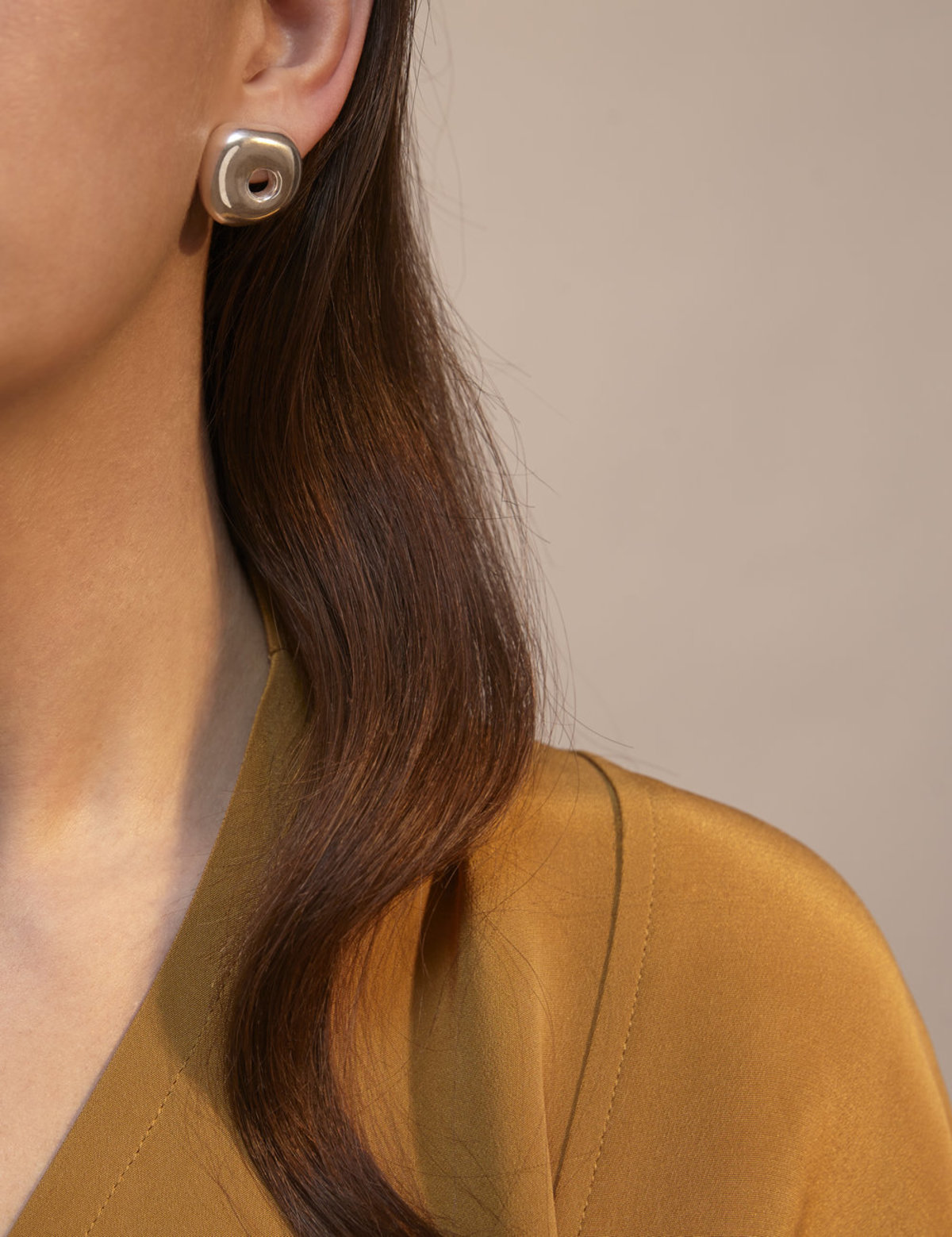 Leigh Miller Sterling Silver Hepworth Studs - Image 4 of 4