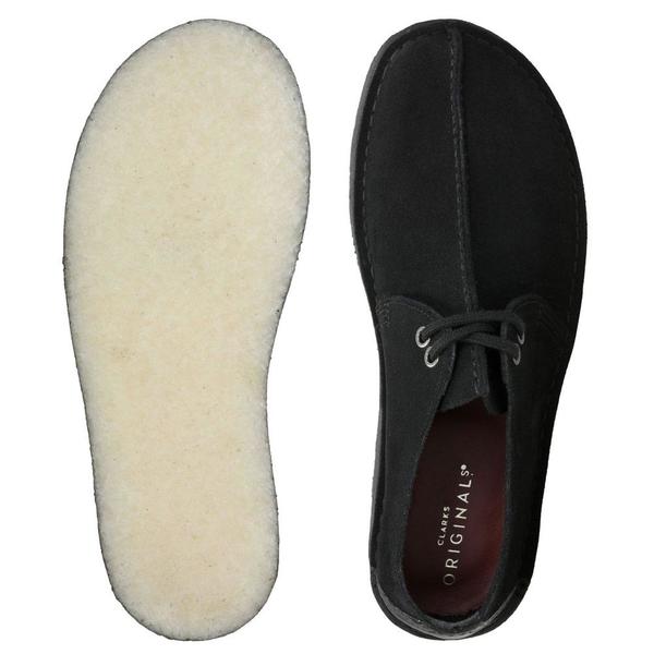 Clarks Desert Trek Shoes - Black Clarks Desert Trek Shoes - Black