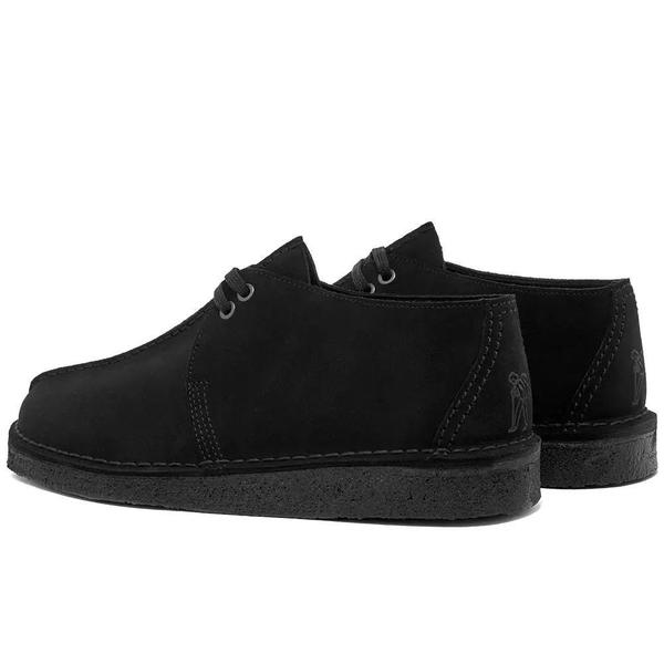 Clarks Desert Trek Shoes - Black Clarks Desert Trek Shoes - Black