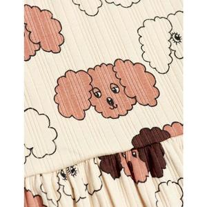 knee length dresses for ladies MINI RODINI Spaniel Woven Ruffle Dress  Stoopher & Boots