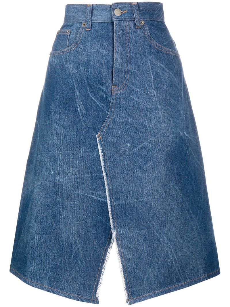 MM6 MAISON MARGIELA - Denim Skirt | Garmentory