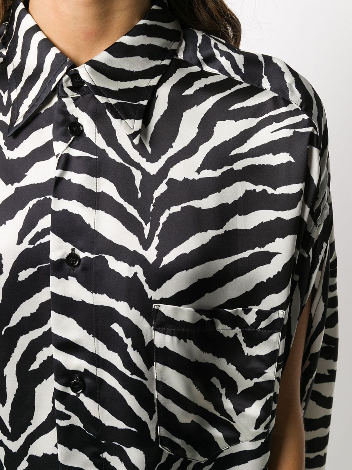 新品▲MM6 エムエムシックス// 6 Print Shirt Dress Buy MM6 Maison Margiela Shirt Dress 'Green' - S62CT0247