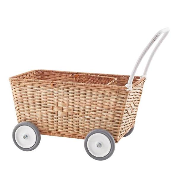 kids Olli Ella Strolley Stroller With Mattress - Mustard Yellow